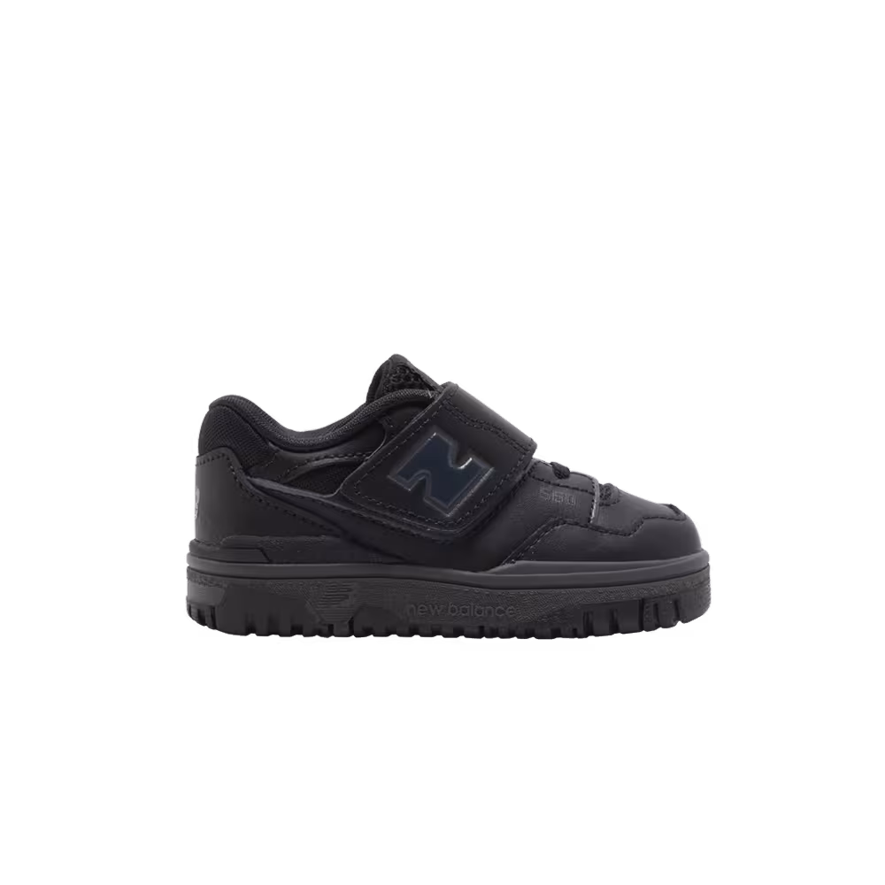New Balance 550 Bungee Lace Toddler Triple Black