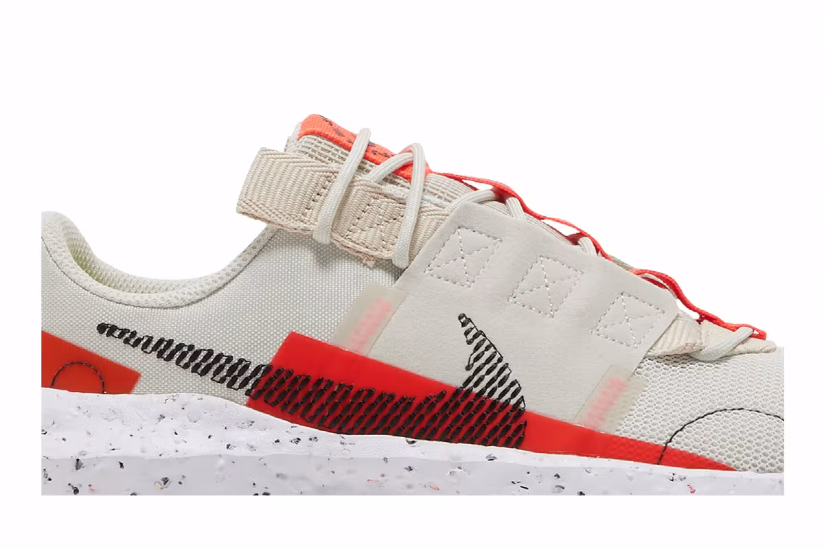 Nike Women's Crater Impact Light Bone Bright Crimson, view 3