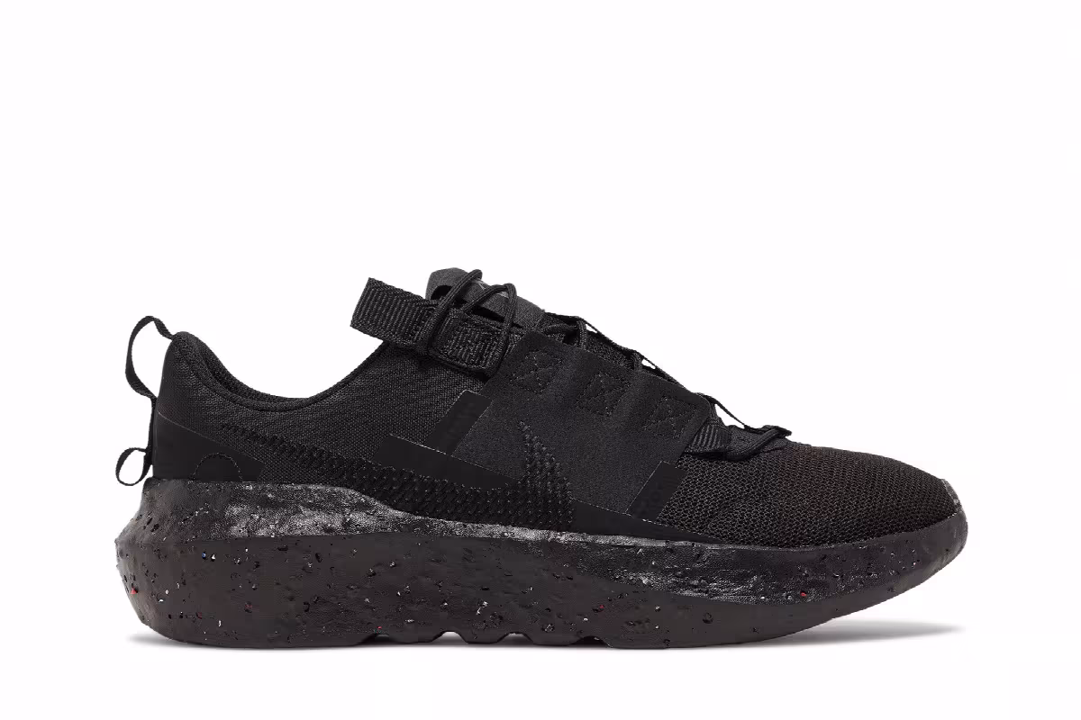Nike Crater Impact Black Barely Volt, view 2