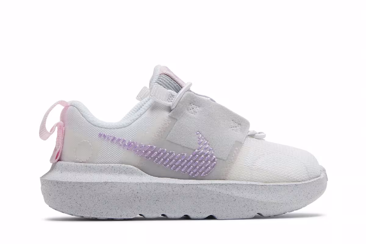 Nike Crater Impact TD White Lilac, view 2