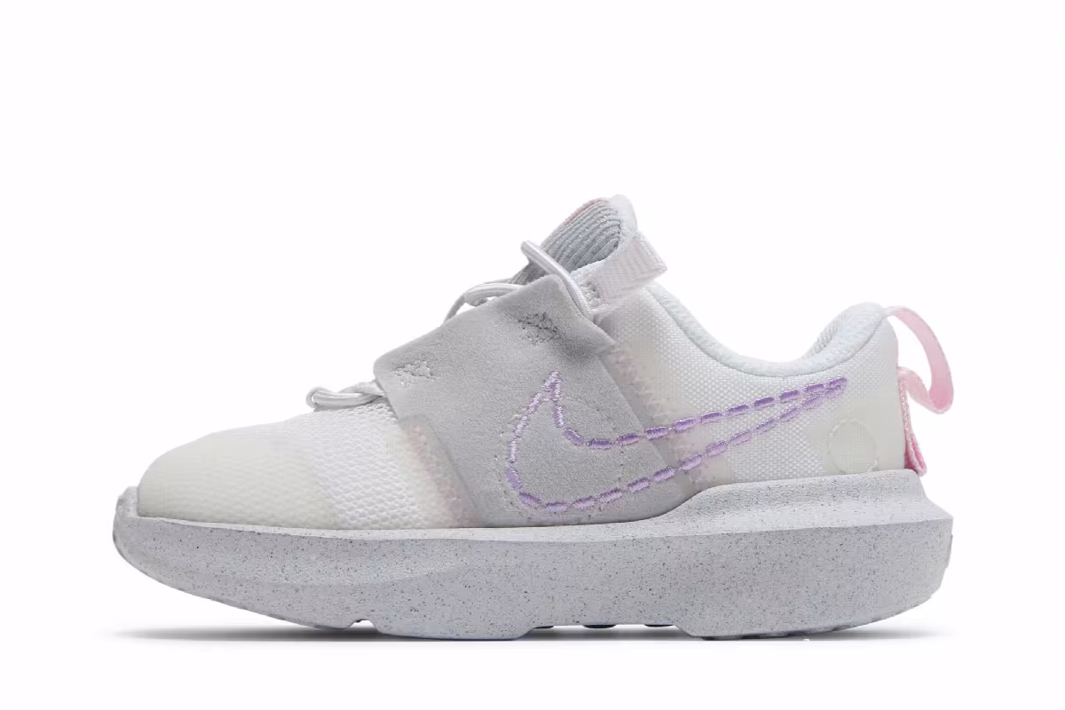 Nike Crater Impact TD White Lilac, view 4