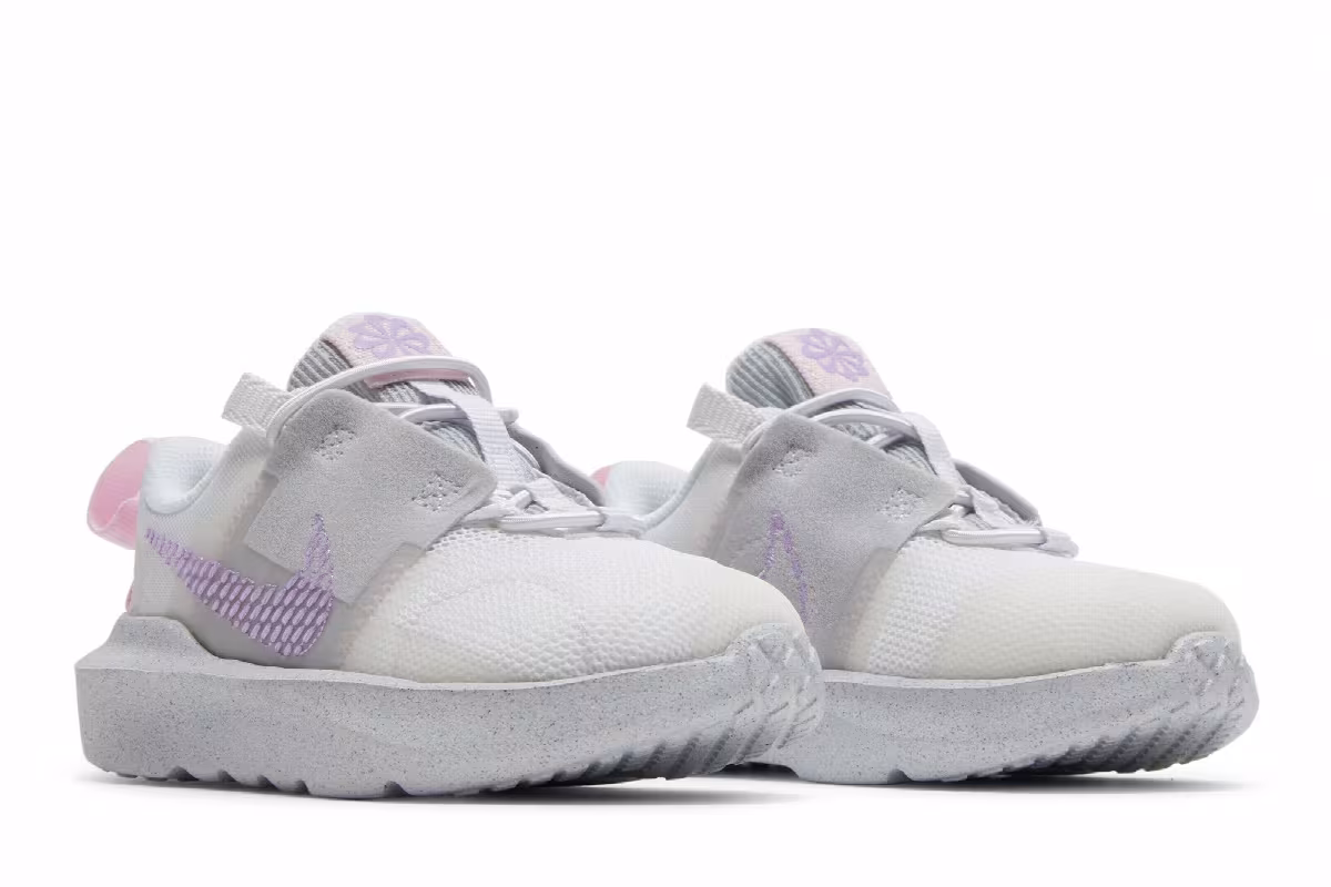 Nike Crater Impact TD White Lilac, view 9