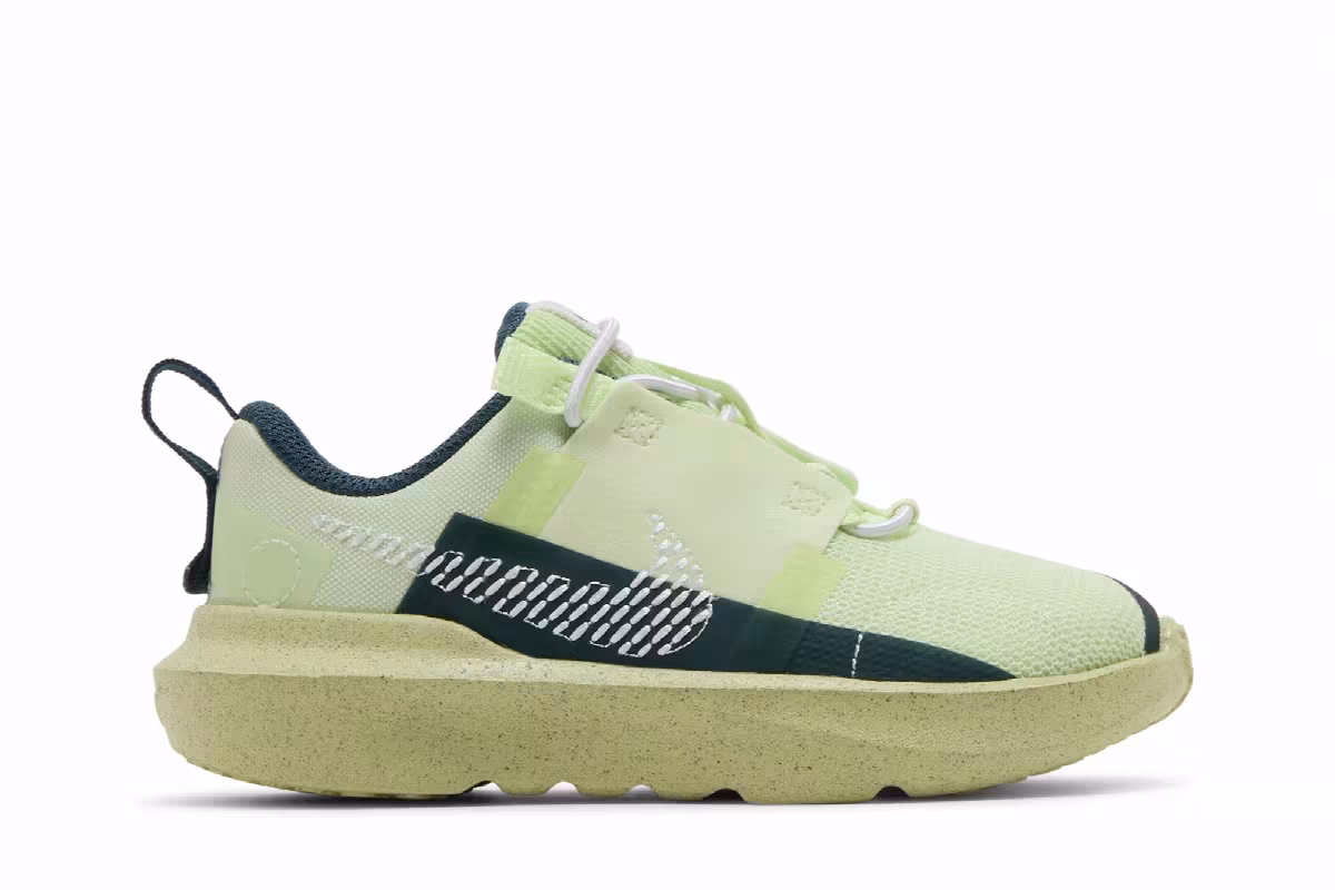 Nike Crater Impact TD Lime Ice Armory Navy, view 2