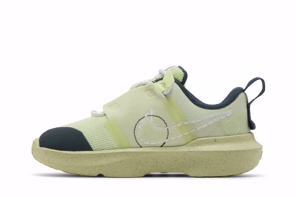 Nike Crater Impact TD Lime Ice Armory Navy, view 4