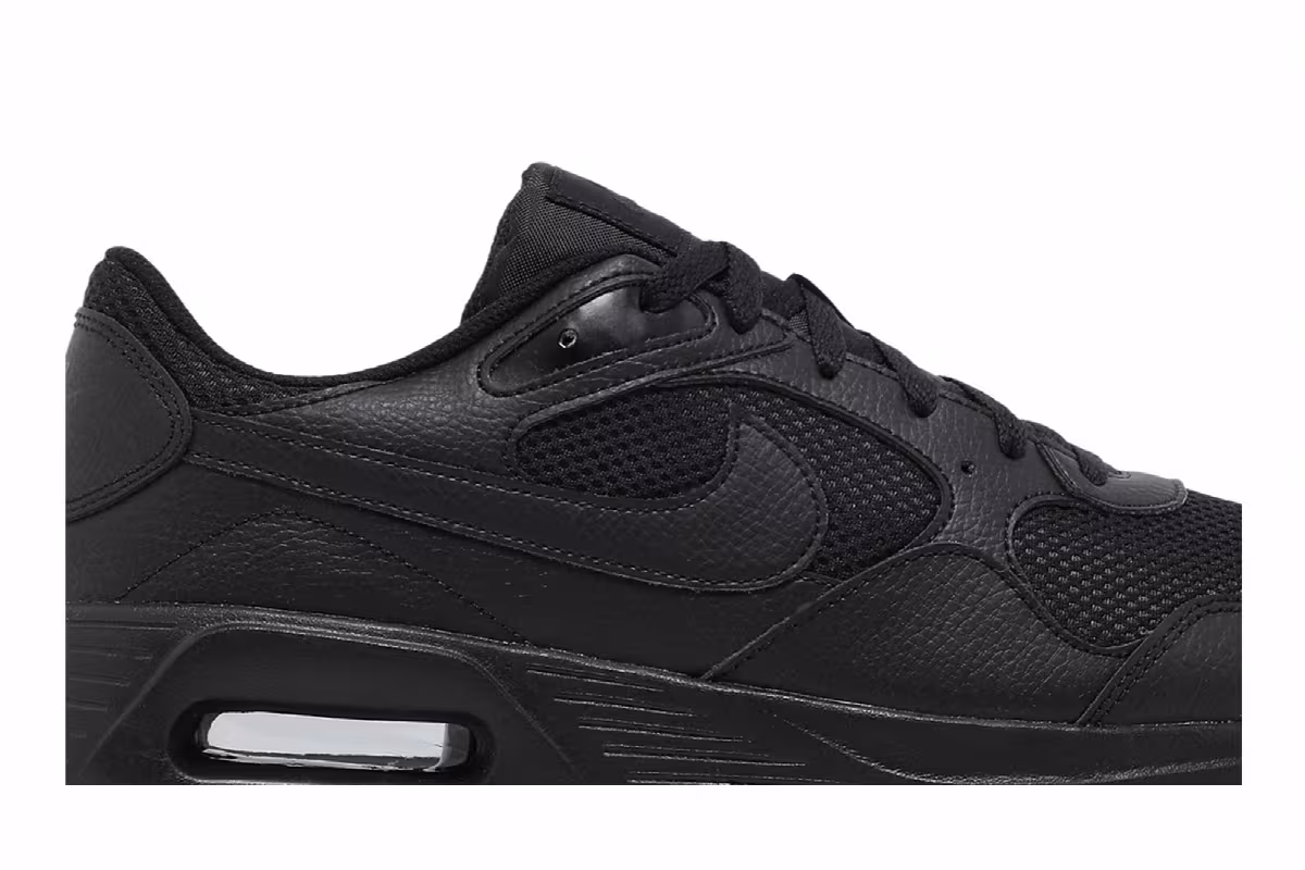 Nike Air Max SC Triple Black, view 3