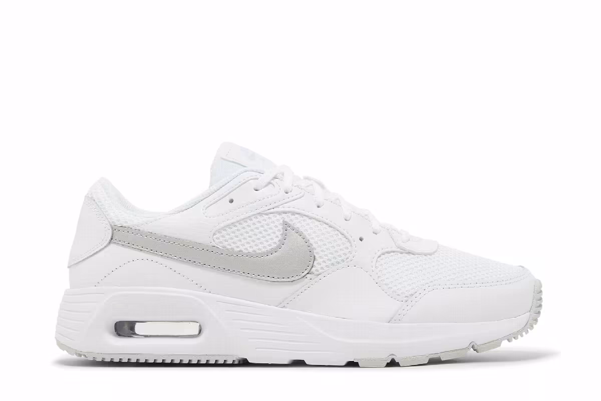 Nike Women's Air Max SC White Metallic Platinum, view 2