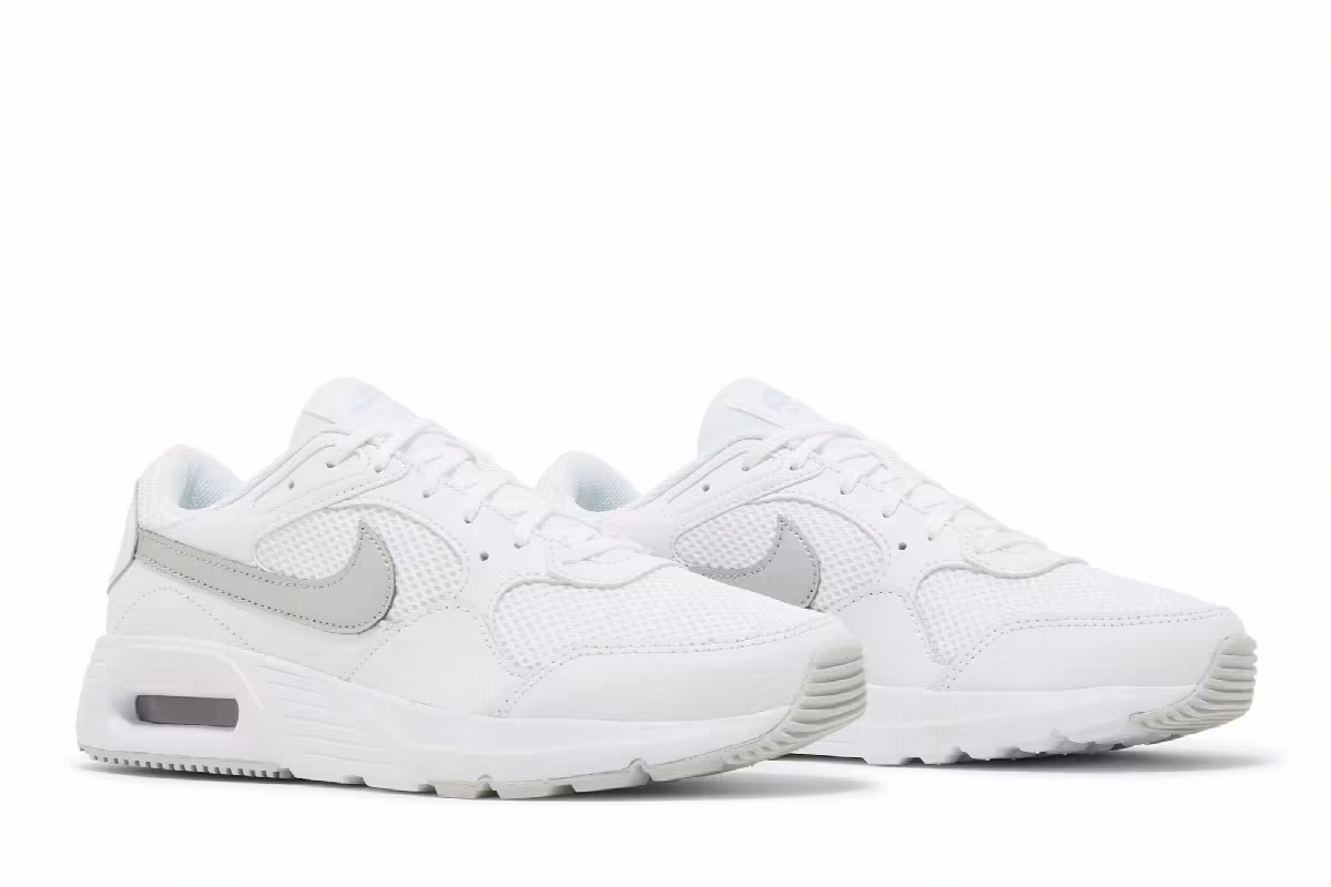 Nike Women's Air Max SC White Metallic Platinum, view 9