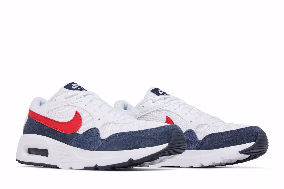 Nike Air Max SC GS Obsidian University Red, view 9