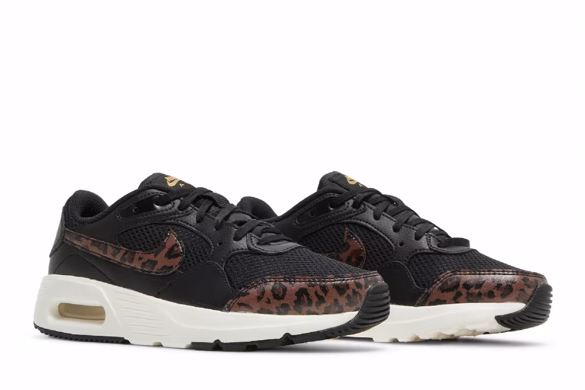 Nike Women's Air Max SC Black Leopard, view 9