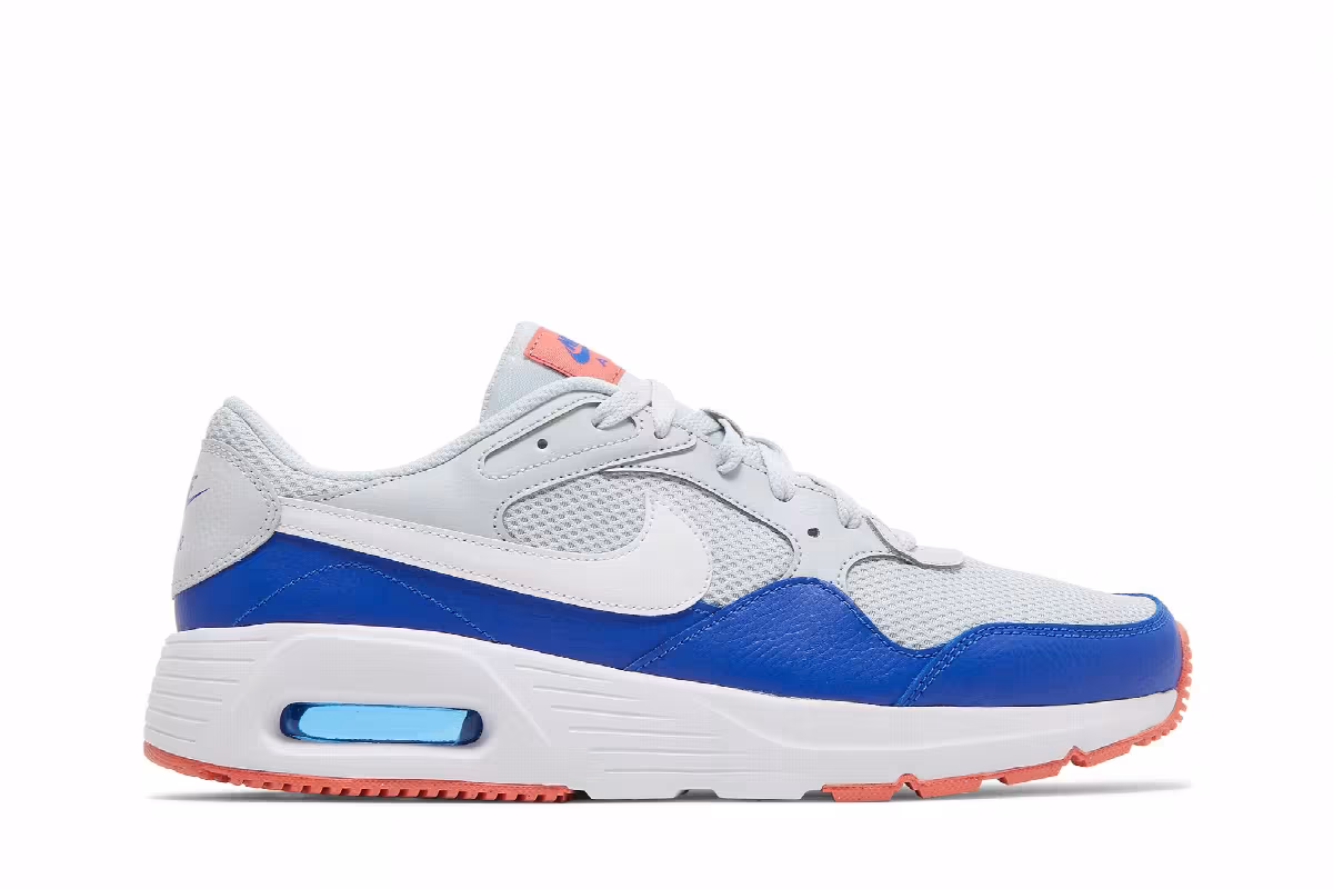Nike Air Max SC Pure Platinum Racer Blue, view 2