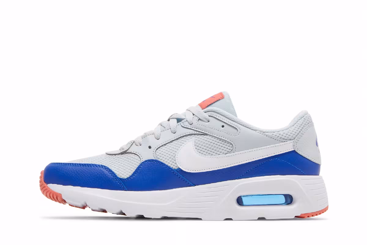 Nike Air Max SC Pure Platinum Racer Blue, view 4