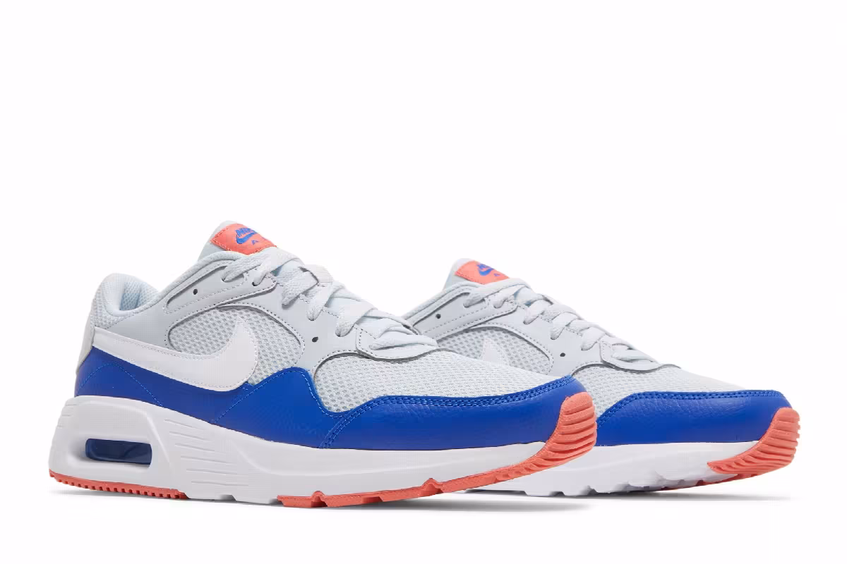 Nike Air Max SC Pure Platinum Racer Blue, view 9