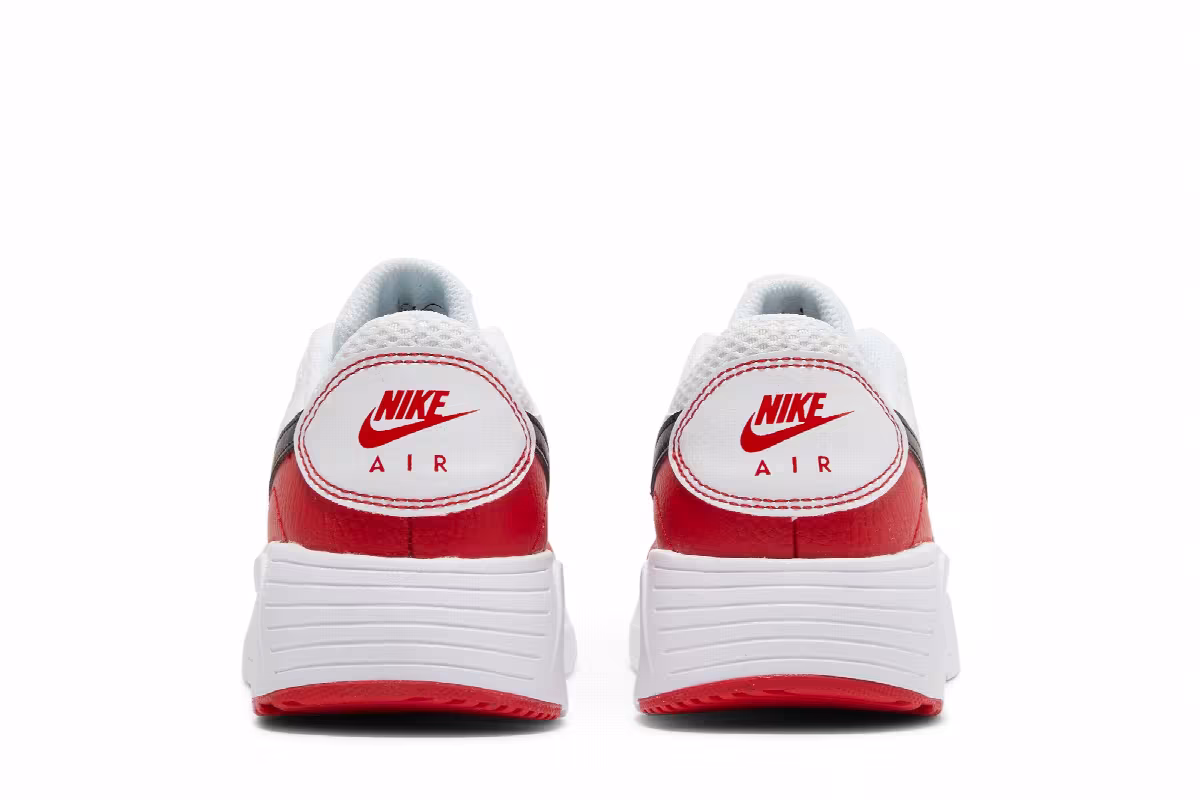 Nike Air Max SC GS White University Red, view 7