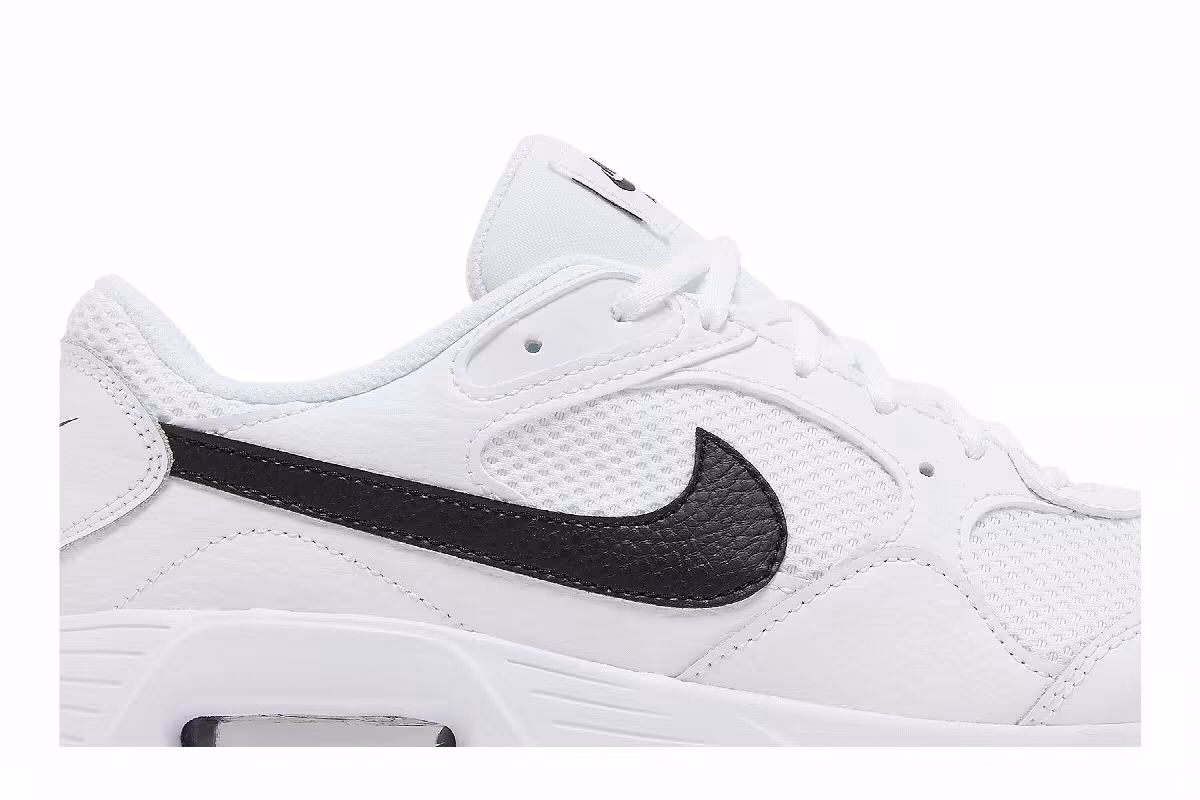 Nike Women's Air Max SC White Black, view 3