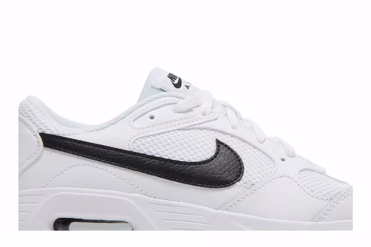 Nike Air Max SC GS White Black, view 3