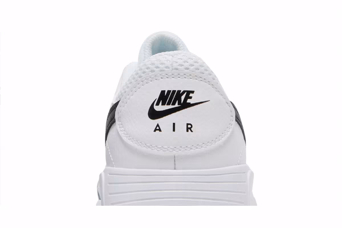 Nike Air Max SC GS White Black, view 8