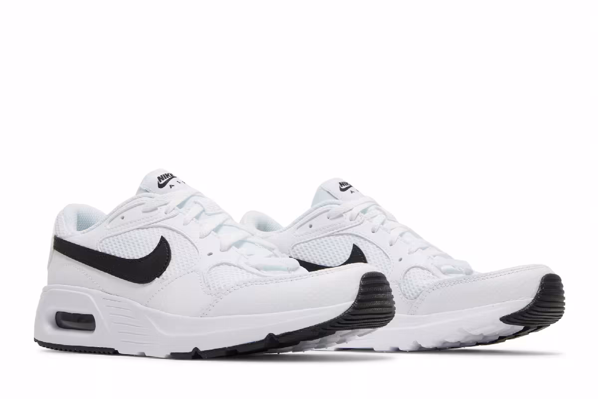 Nike Air Max SC GS White Black, view 9