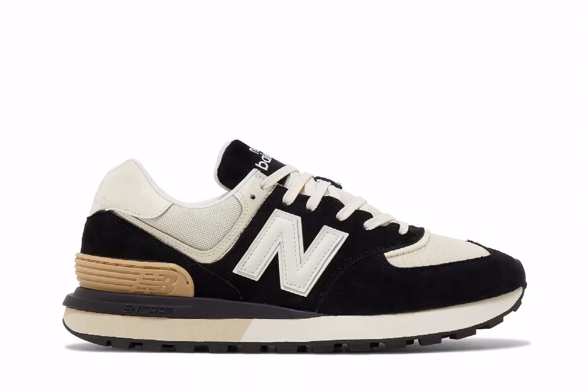New Balance 574 Legacy Black Angora, view 2