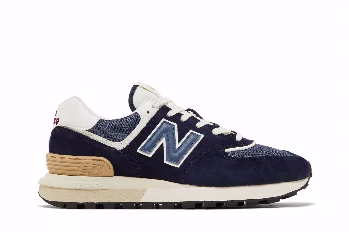 New Balance 574 Legacy Navy Angora, view 2