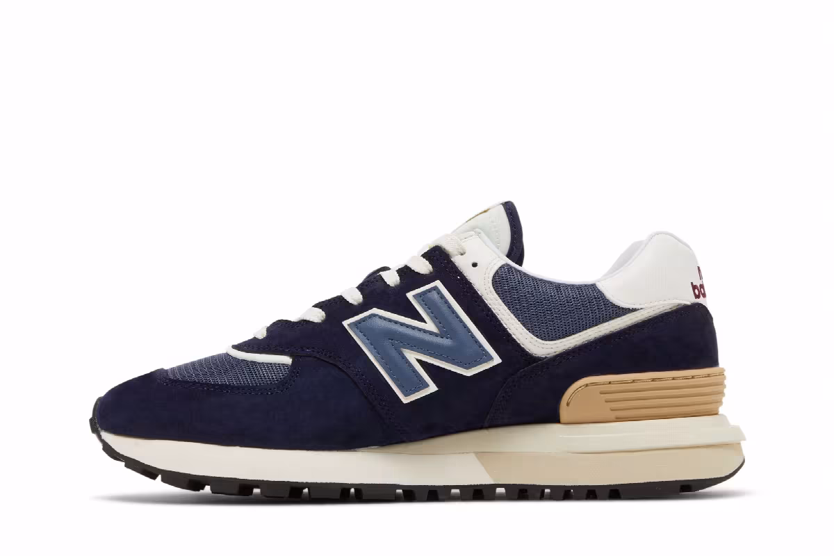 New Balance 574 Legacy Navy Angora, view 4