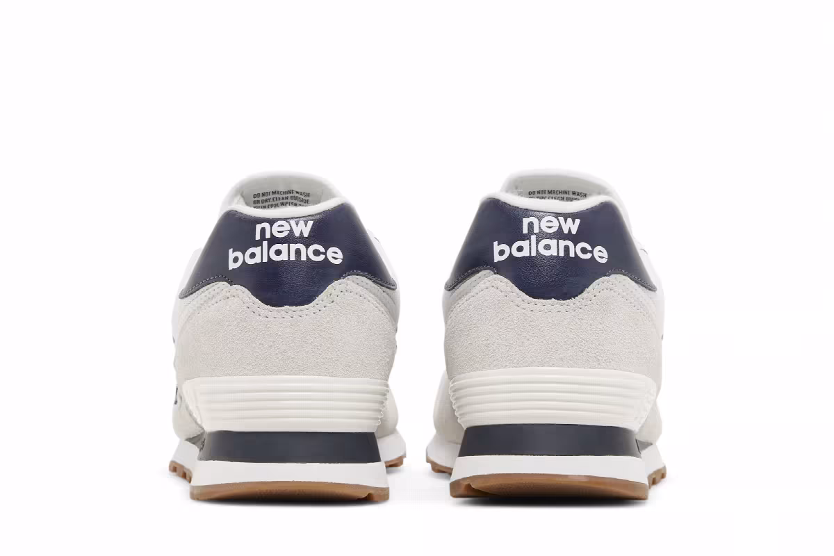 New Balance 574 White Navy Gum, view 7