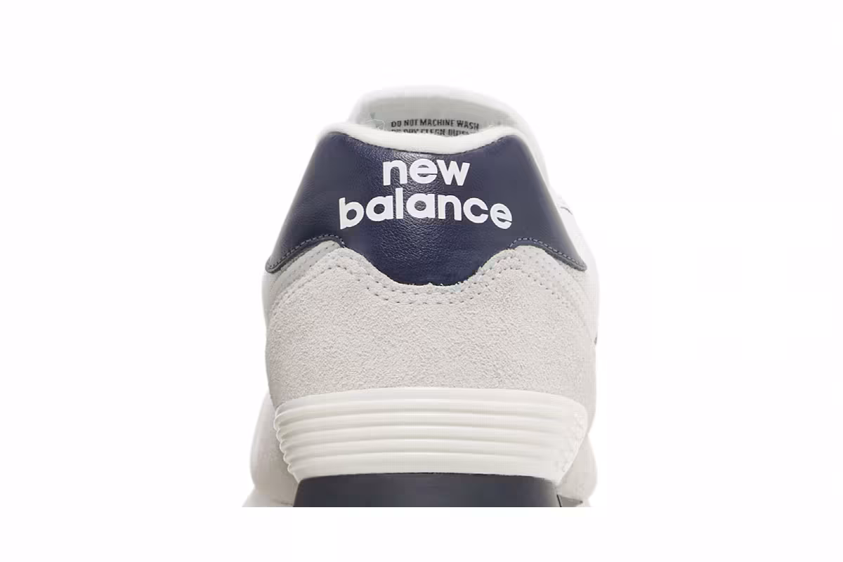 New Balance 574 White Navy Gum, view 8