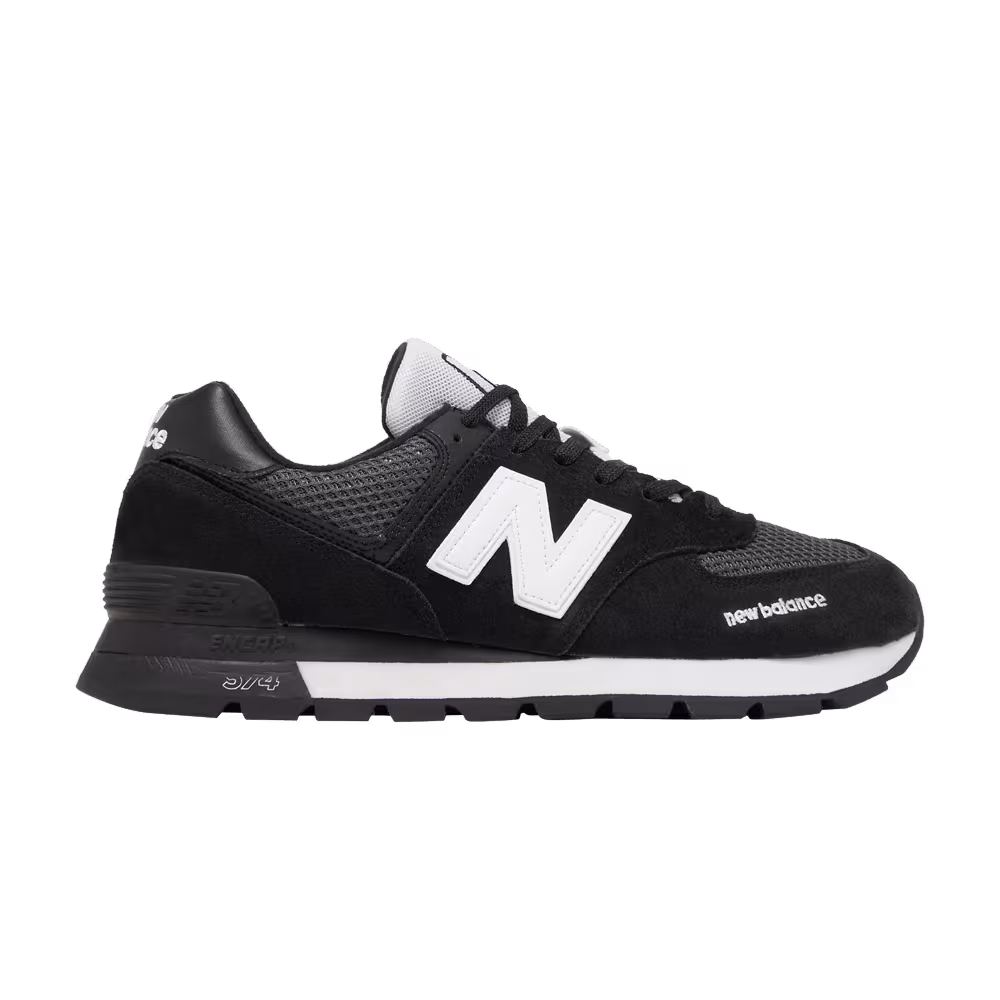 New Balance 574 Rugged Black White