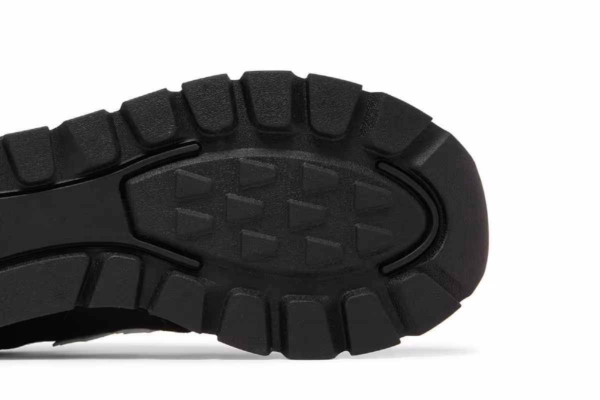 New Balance 574 Rugged Black White, view 6