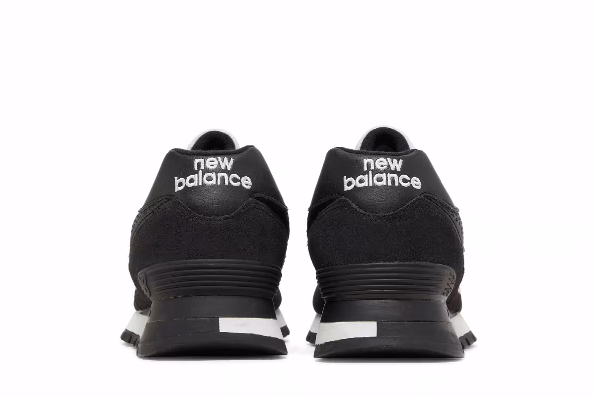 New Balance 574 Rugged Black White, view 7