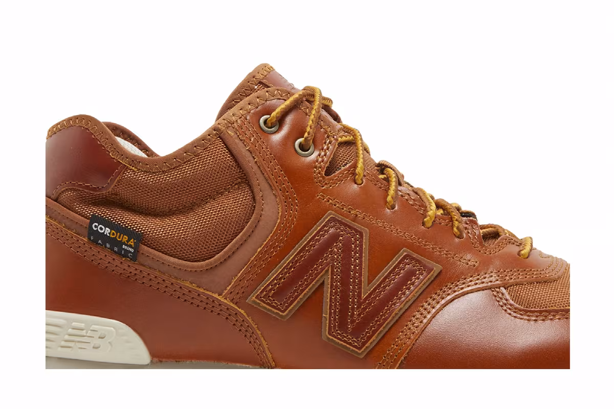 New Balance 574 High Brown, view 3