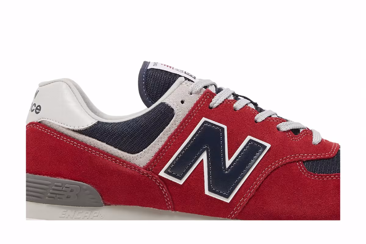 New Balance 574v2 Red Navy, view 3
