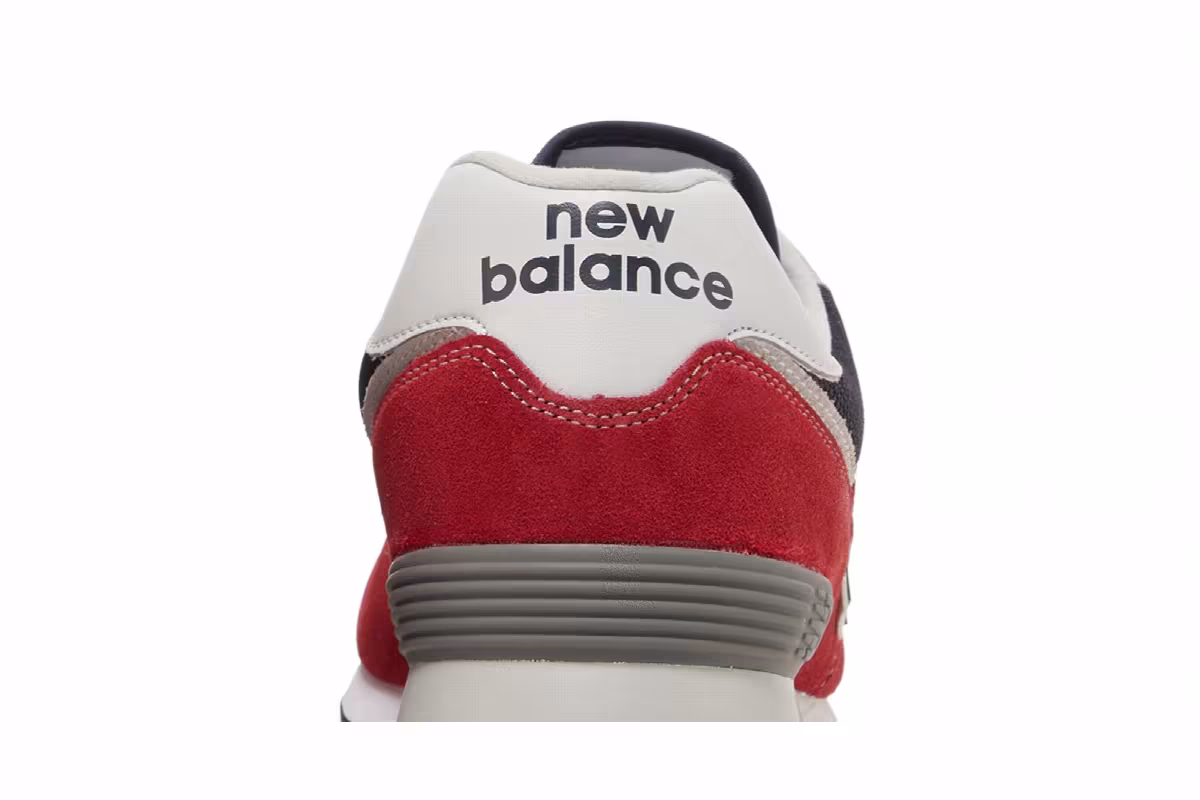 New Balance 574v2 Red Navy, view 8