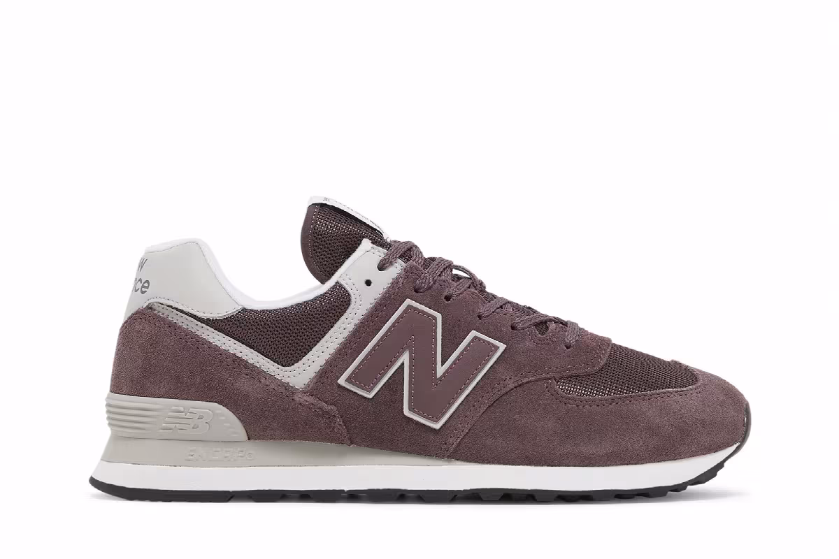 New Balance 574 Brown Grey, view 2