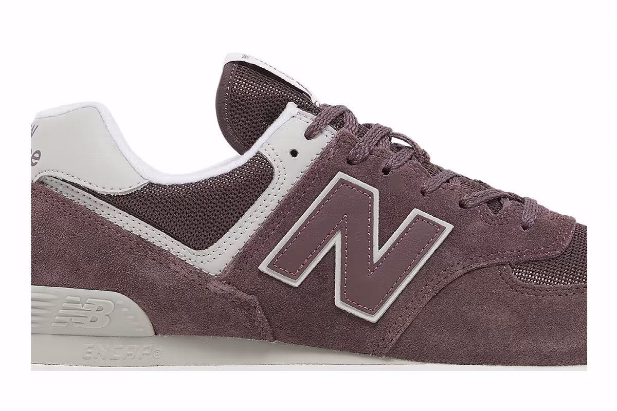 New Balance 574 Brown Grey, view 3
