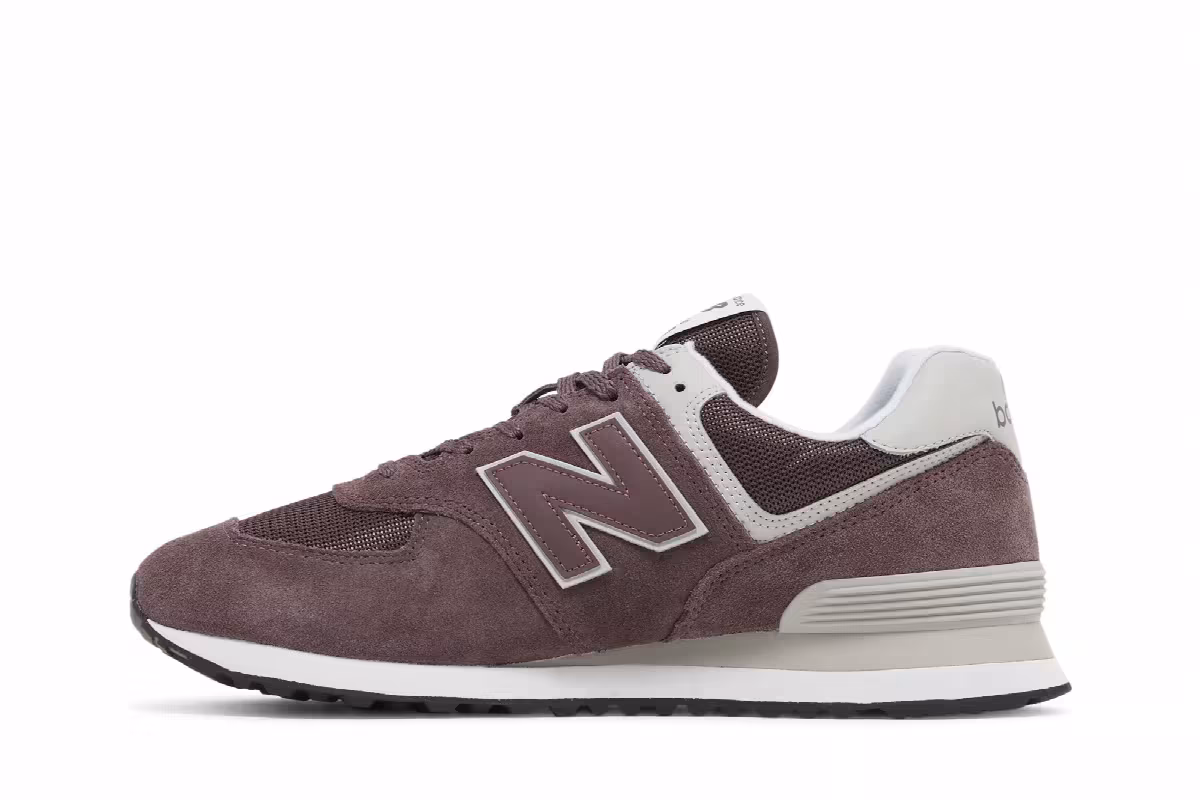 New Balance 574 Brown Grey, view 4