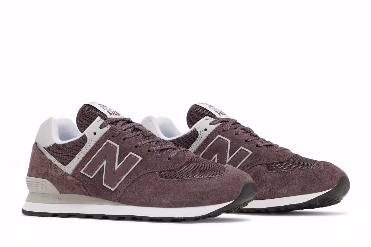 New Balance 574 Brown Grey, view 9
