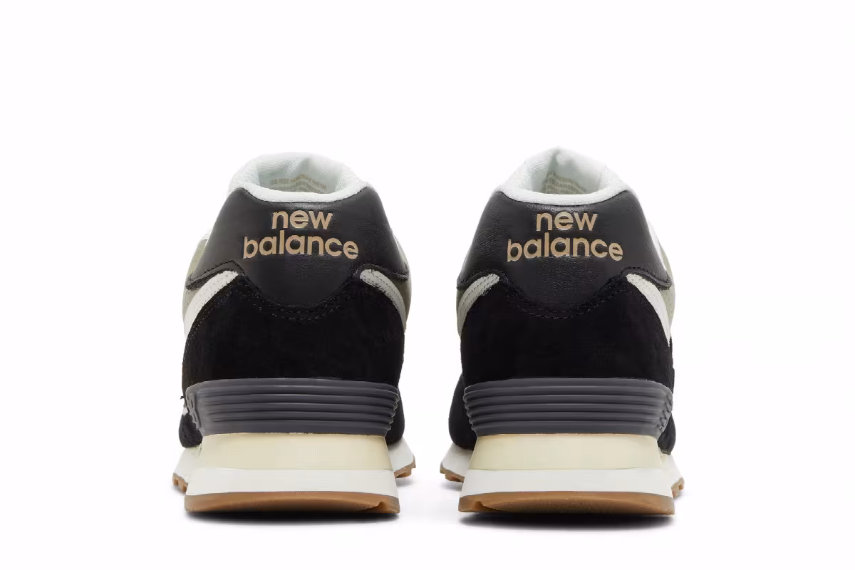 New Balance 574 Black True Camo Gum, view 7