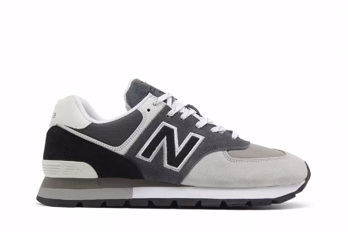 New Balance 574 Rugged Stealth Grey, view 2