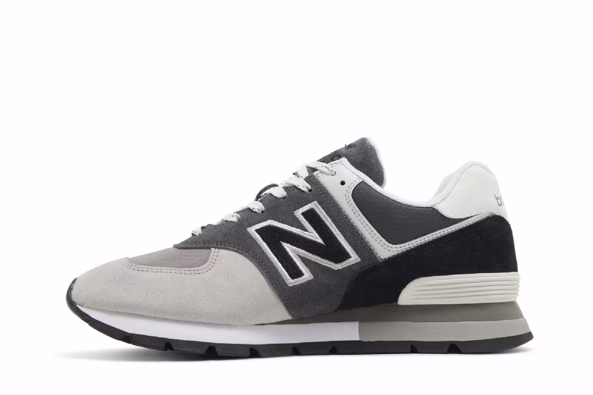 New Balance 574 Rugged Stealth Grey, view 4