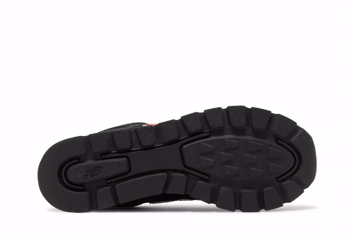 New Balance 574 Rugged Black Red, view 5