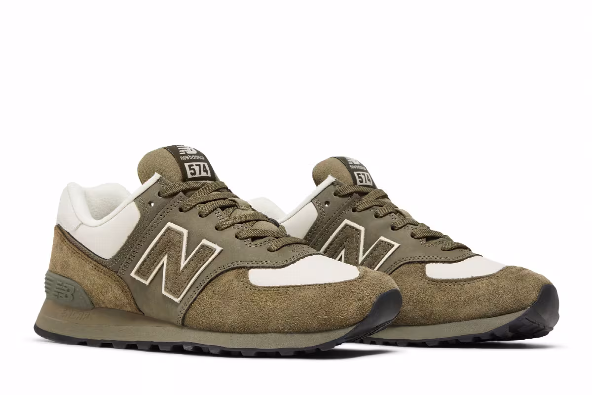Junya Watanabe MAN x New Balance 574 Khaki, view 9
