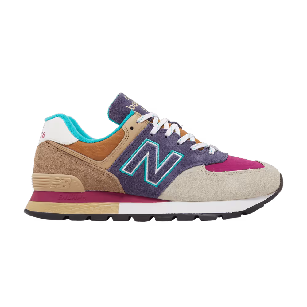 New Balance 574 Rugged Navy Brown
