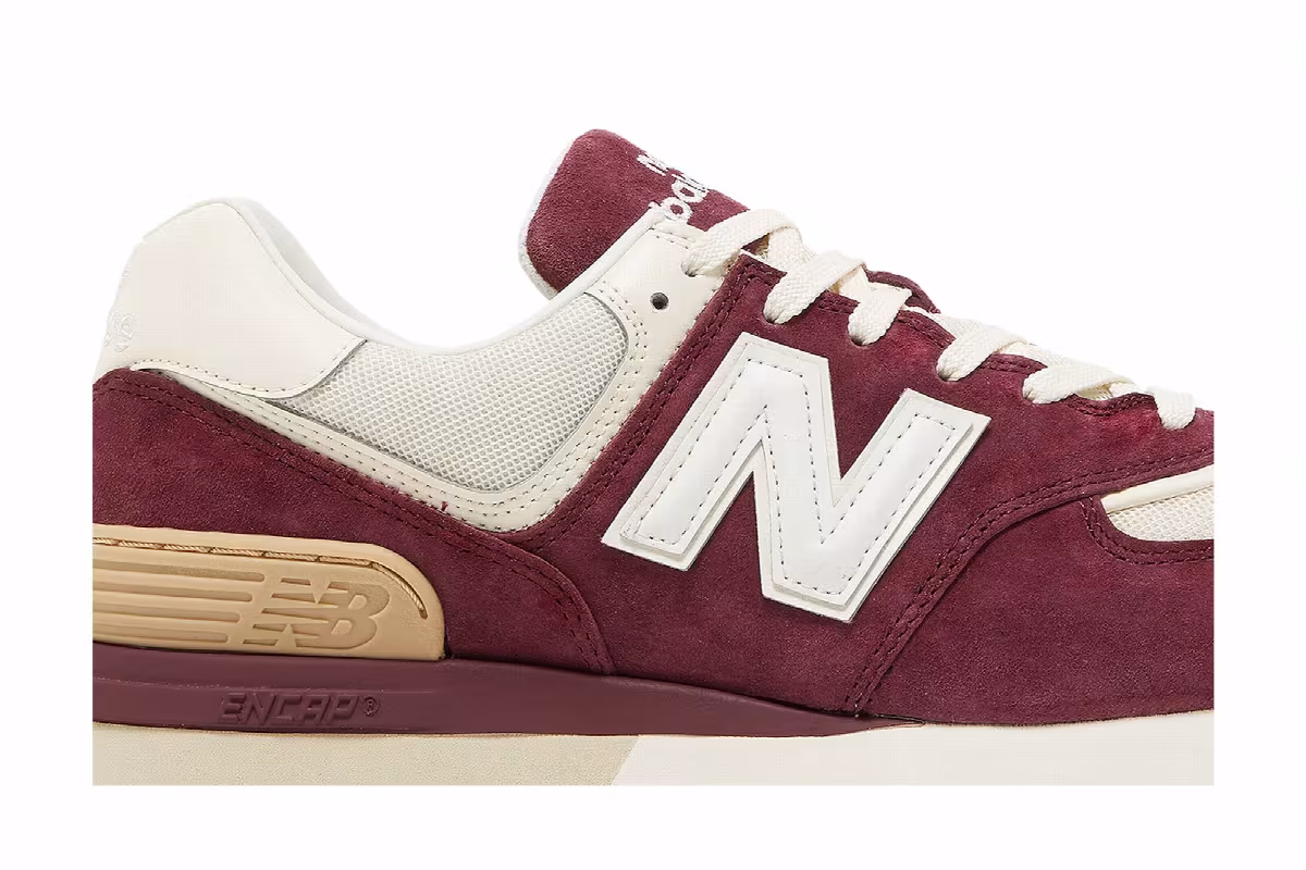 New Balance 574 Legacy Burgundy Angora, view 3