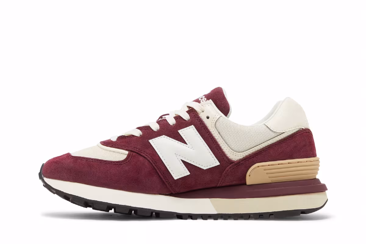 New Balance 574 Legacy Burgundy Angora, view 4