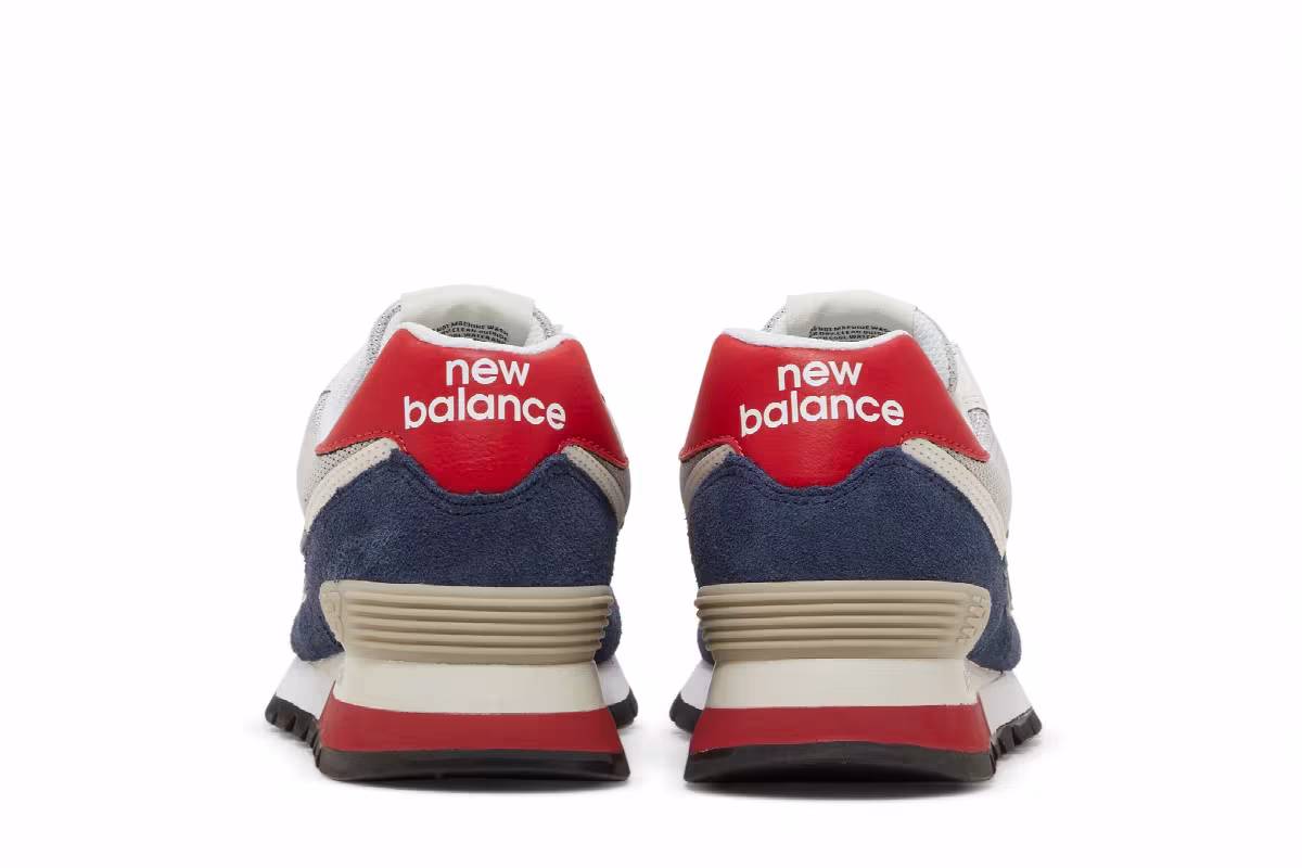 New Balance 574 Rugged Blue Yellow, view 7