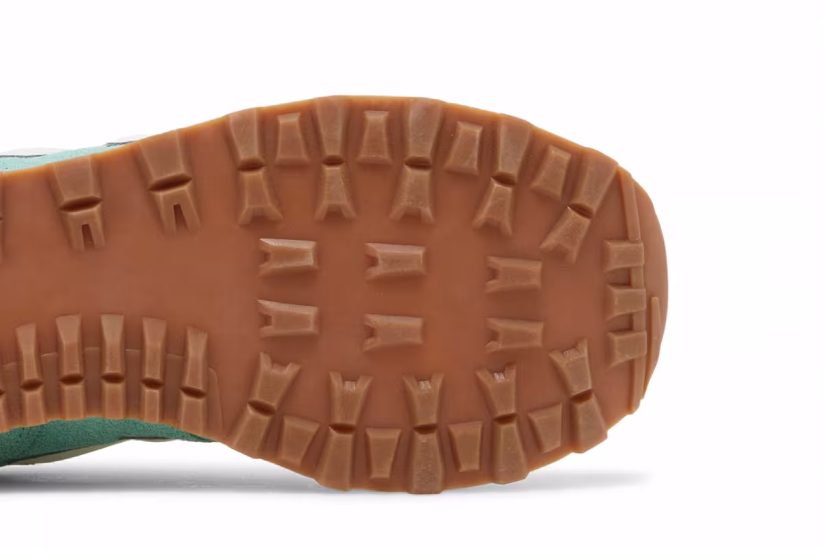 New Balance 574 Green White Gum, view 6