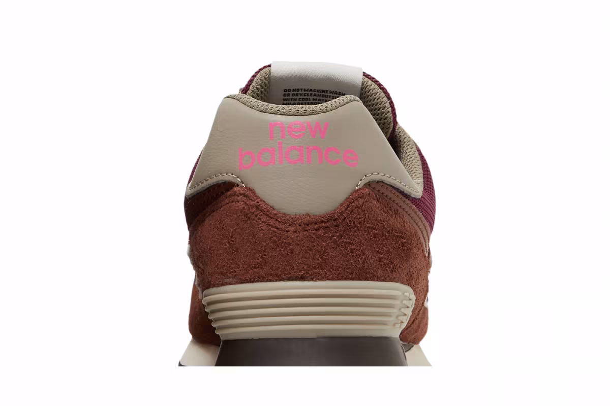 New Balance 574 Brown Pink, view 8