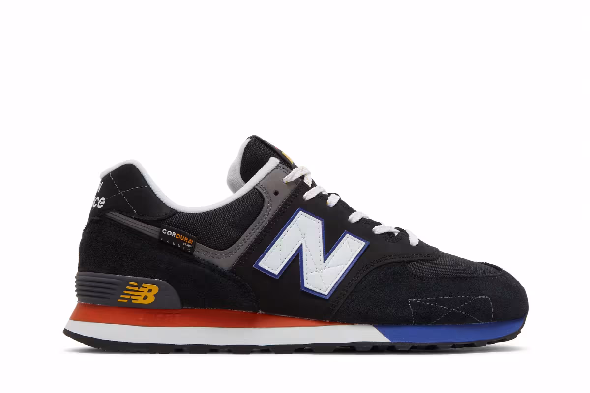 New Balance 574v2 Black Poppy, view 2