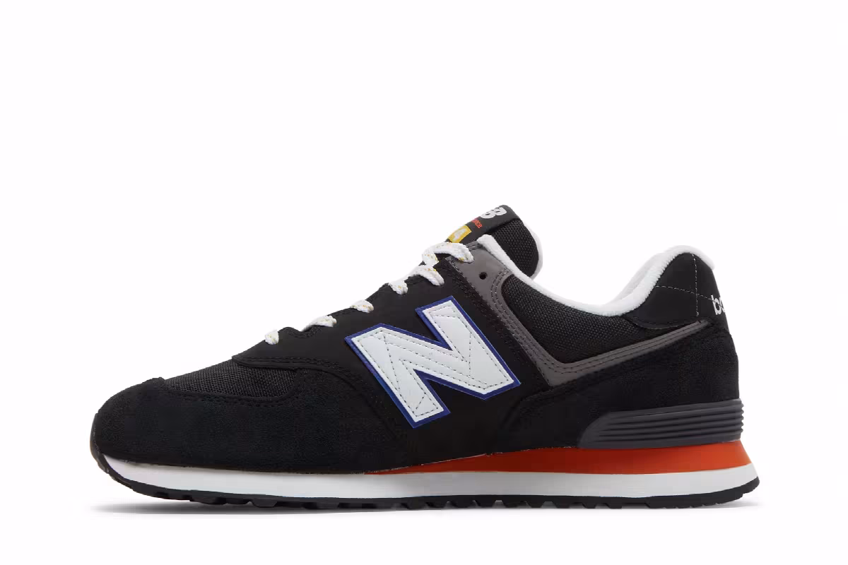 New Balance 574v2 Black Poppy, view 4