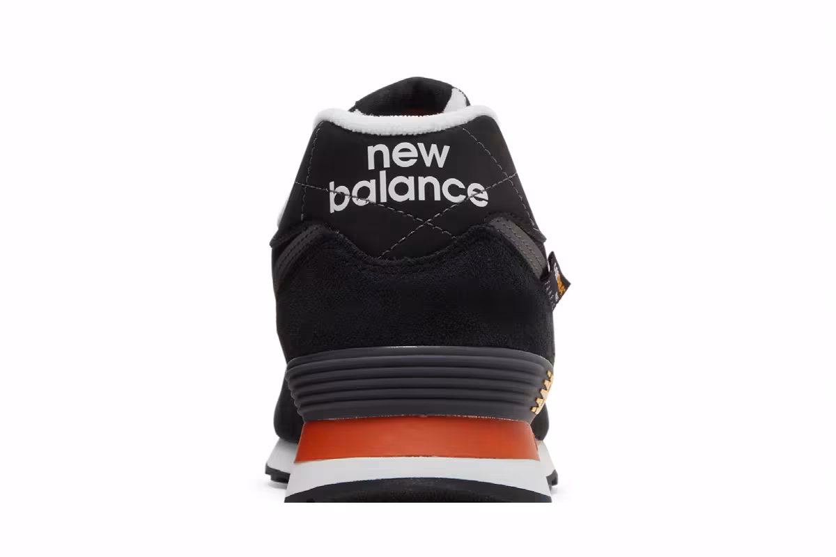 New Balance 574v2 Black Poppy, view 8